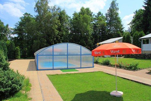U Myslivce Villa Kamenicky Senov Dış mekan fotoğraf